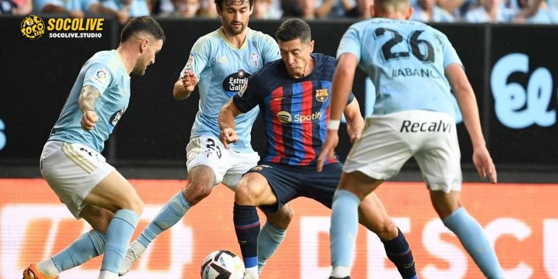 Trận đấu hứa hẹn nhiều tình huống pressing và phản công hấp dẫn giữa Celta de Vigo vs Barcelona